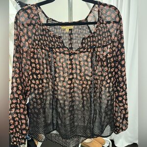 Vera Wang Womens Blouse
